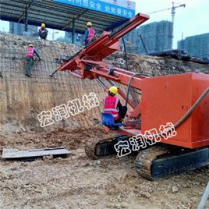 生產(chǎn)多功能液壓錨固鉆機，山體護坡鉆孔機